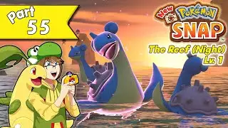 New Pokemon Snap walkthrough (w/ commentary) Part 55 - The Reef (Night) Lv. 1!