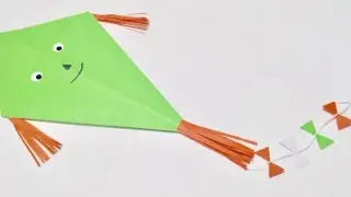 How to make a TRICOLOUR KITE || REPUBLIC DAY craft idea # makar sakranti # Republic Day