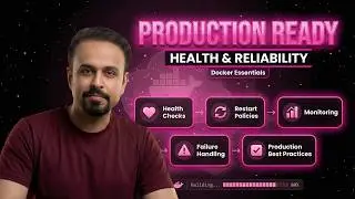 Docker Healthchecks & Restart Policies Explained | Make Containers Production-Ready | Cloud & Devops
