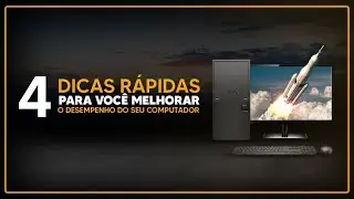 Melhore o desempenho do seu PC em 4 passos simples.
