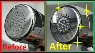 Cleaning Shower Head #diy #viral #trending