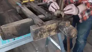 See how the Cabinet Makers Vintage workbench is restored
