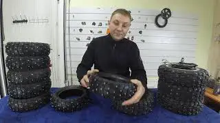 Шипованные покрышки на электросамокат 10 и 11 дюймов