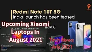 Xiaomi Laptops Review in August 2021 Redmi Note 10T Review
