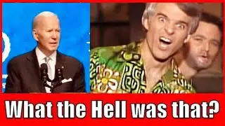 What the Hell Was that?  A Demon being Exorcised from a Democrat during Biden's Speech Today?