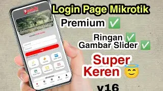 Login Page Mikrotik Premium 2024 Dengam Full Fitur | v16 - Update