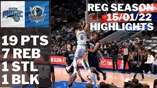Kristaps Porzingis vs. Magic: 19 pts, 7 reb, 1 stl, 1 blk HIGHLIGHTS 2021/22 Reg Season [15.01.22.]