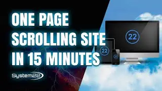 Elementor Wordpress Builder One Page Scrolling Site In 15 Minutes 👈👍👈
