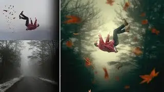 Photoshop MANIPULATION  Tutorial | The Falling Guy