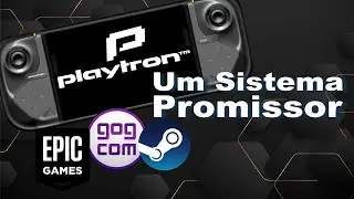 PlayTronOS Novo Sistema Linux para Gamers - Instalando e testando!