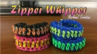 Rainbow Loom Zipper Whipper Bracelet (Hook Only)