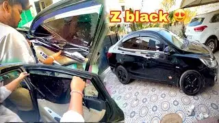 Z Black Tint My Car Verna 🥰|| How Car  Windows Are Tinted