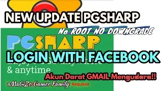 PGSHARP bermain Pokemon GO dengan Akun Facebook