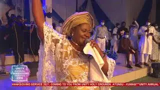Helena Rhabbles Powerful Ministration @ Unity Annual Thanksgiving 2021