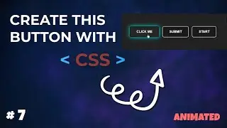 Responsive Button Animation Effects | CSS Tricks for Modern Websites | #7 | 2024