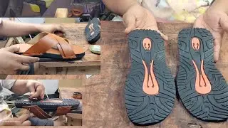 Cukup beli outsole seperti ini, langsung kita buat sandal di rumah