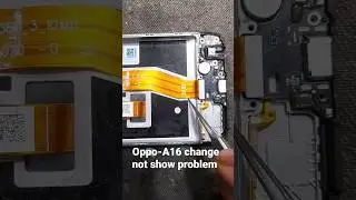Oppo-A16 charging not showing problem..!✌️