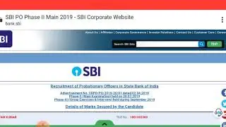 My score card SBI PO mains 2019😢