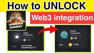 web3 integration hamster kombat how to unlock | how to unlock web3 integration in hamster kombat