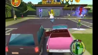 Simpsons Hit & Run Walkthrough: Level 1 - Mission 2 and 3: Petty Theft Homer & Office Spaced