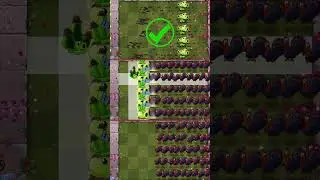 Split Pea, Pea Pod, Primal Peashooter Level Max vs 200 Zombies Turkeys- PvZ 2 #shorts