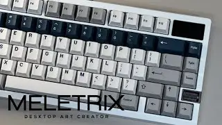 Cork on keyboard? / finish building in 30 minutes? / MELETRIX ZOOM75 TIGA Custom Keyboard