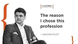 The reason I chose this profession - Sachin Pilot