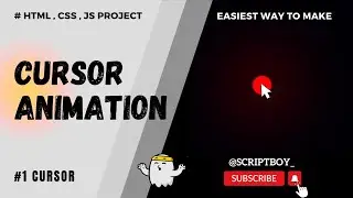 Cursor Animation Effects on Mousemove using JavaScript | Cursor Animation Effects | Custom Cursors