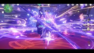 C1 Raiden Damage with Mona/Zhongli