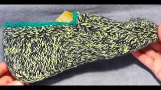 Men's knitted socks from Caucasian yarn / When you want to warm him from head to toe ;)