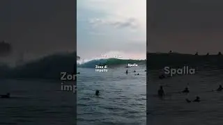Devi conoscere le parti di un onda prima di provare surf