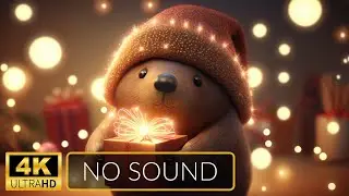 4K | ART Slideshow for TV | Happy Holidays | 1 Hour | No Sound