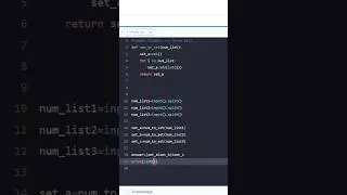 Wait for end🤯🗿 Common Elements in 3 sets| Python❤️#shorts🦋 #nxtwave #ccbp4 #pythontutorial #trending