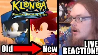 My LIVE Reaction & Graphical Comparison of the new KLONOA: PHANTASY REVERIE SERIES Reveal Trailers!