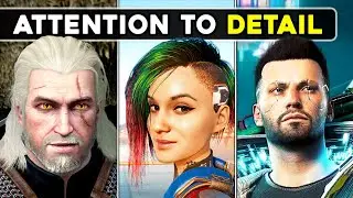 12 INSANE Details in The Witcher 3 and Cyberpunk 2077
