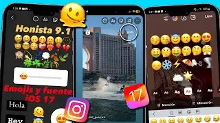 ¡HONISTA 9.1 ACTUALIZADO 2024! INSTAGRAM estilo IPHONE con EMOJIS IOS 17.4 + FUENTES IOS + REELS IOS