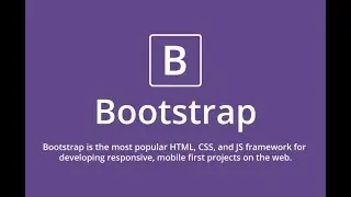 Bootstrap Tutorial, Complete website development Part 4