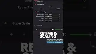 HOW TO CREATE SLOW MO EFFECT | DAVINCI RESOLVE TUTORIAL 