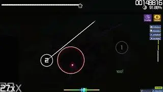 osu! 6 DIGIT HIT CROSS SCREEN 8.6* JUMPS GODMODE