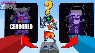 Minecraft FNF Hex : DO NOT CHOOSE THE WRONG PORTAL (Kapi or Tankman?)