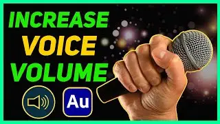 How To Increase Voice Volume In Adobe Audition Tutorial