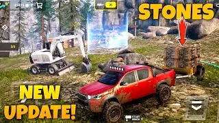 New Update! Log & Stone Transport Available In New Map | Off Road 4x4 Driving Simulator Gameplay HD