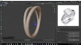 The Ring Modeling in Blender Part1