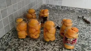 Kolay Şeftali Konservesi 💯💯🍑