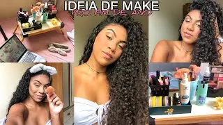 MAKE PARA AS FESTAS DE FIM DE ANO ✨