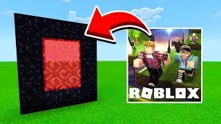 How To Make a Portal To The ROBLOX DIMENSION in Minecaft PE