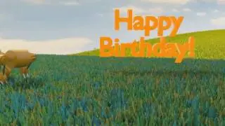 Happy birthday with music