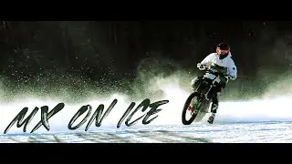 Motocross - Fun day on the ice | DJI Mavic 2 Pro
