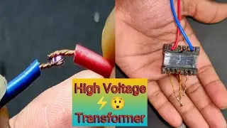 Powerful 3.7 Volt To 400k Voltage Transformer | How To Make High Voltage Transformer | Generator