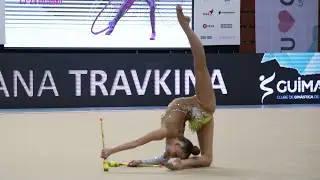 Травкина Ульяна. Булавы. Всероссийские соревнования на кубок В.А.Кострицы. 27.11.2021г